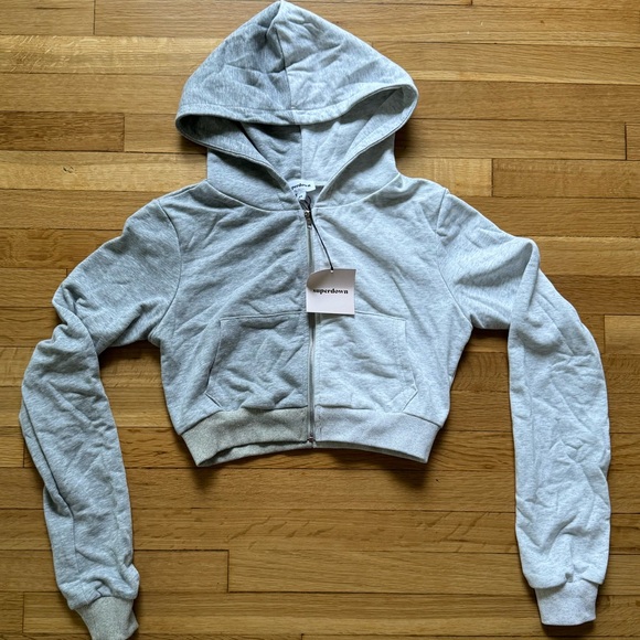 Superdown Renna Cropped Hoodie - Picture 6 of 7